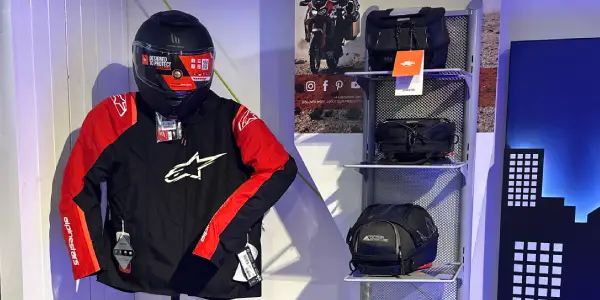 Motorcycle Helmet Jacket Luggage