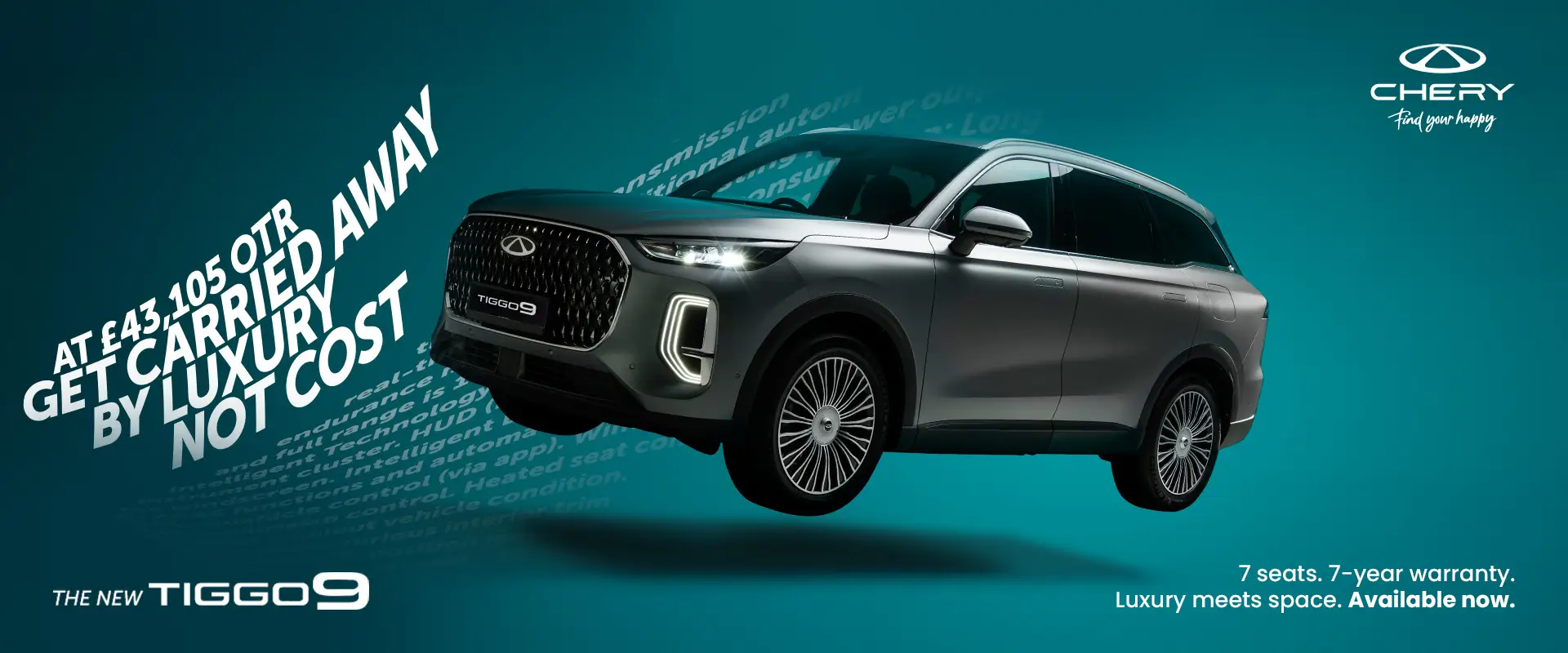 Chery Tiggo 9 Super Hybrid Car