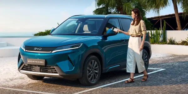 BYD ATTO 2 DM-i designed for longer hybrid journeys