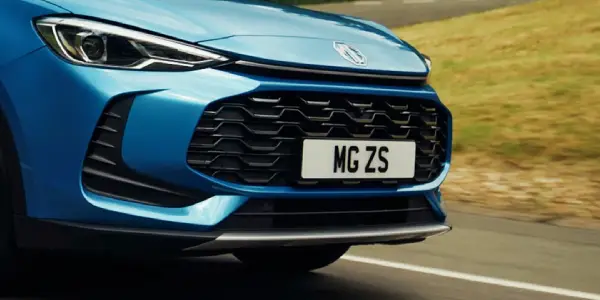 MG ZS Hybrid+ exterior styling