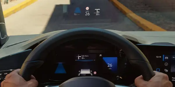 Volkswagen Golf interior technology